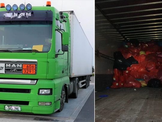 Transport odpadów klinicznych zatrzymany w Reńskiej Wsi. Kontrola wykazała szereg poważnych uchybień