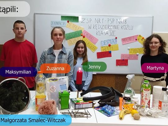 Uczniowie z Cisowej zwycięzcami konkursu chemicznego zorganizowanego przez Uniwersytet Jagielloński