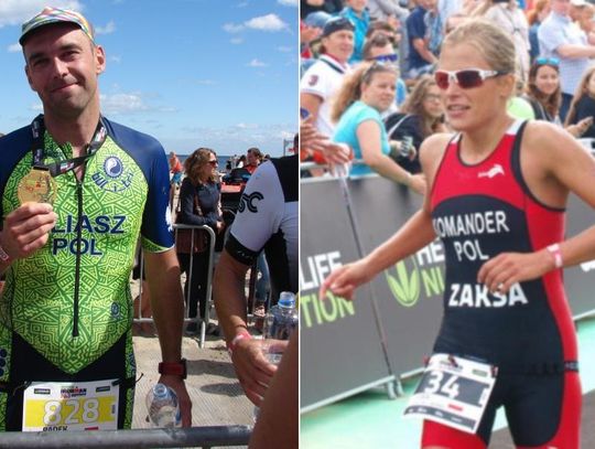 Udane starty kędzierzynian na triathlonie w Gdyni. Ewa Komander z medalem