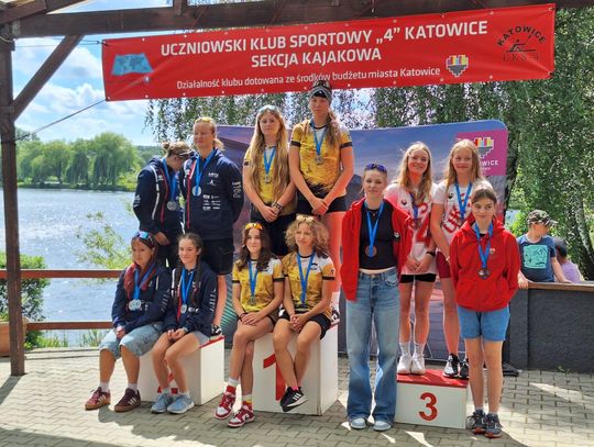 Udane występy zawodników WKS Aqua Active na Mistrzostwach Śląska w sprincie kajakowym. ZDJĘCIA