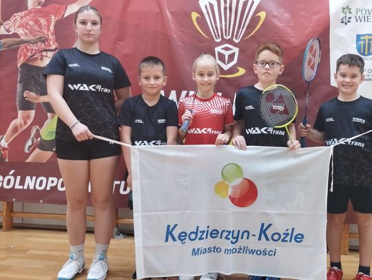 Udany występ badmintonistów MMKS-u w Wieliczce. Do Kędzierzyna-Koźla wrócili z pięcioma medalami