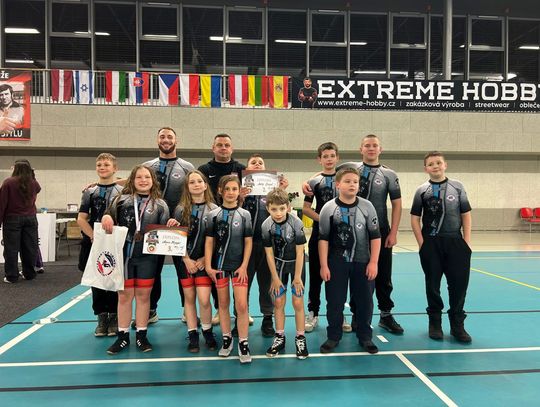 Udany występ młodych zapaśników z Kędzierzyna-Koźla na międzynarodowym turnieju w Czechach