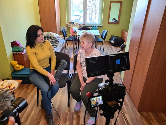 Ukraińska dziennikarka z naszego reportażu będzie przygotowywać materiały dla rodaków w Kędzierzynie-Koźlu