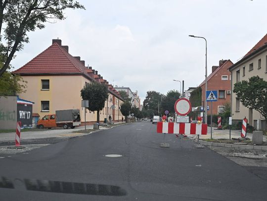 Ulica Damrota częściowo otwarta. Remont jednak może potrwać co najmniej do końca września