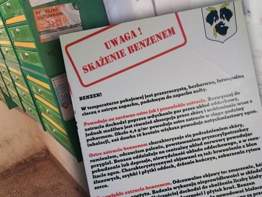 Ulotki ostrzegające przed skażeniem w Kędzierzynie-Koźlu. Jest reakcja urzędu miasta