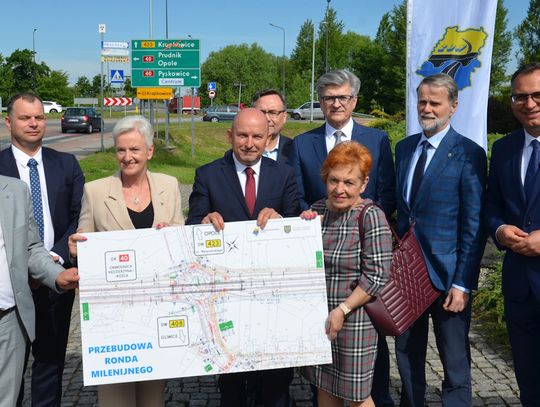 Umowa na projekt przebudowy ronda Milenijnego podpisana. Powstanie kilometrowa estakada