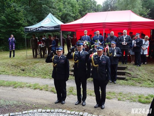 Upamiętnili 29. rocznicę wielkiego pożaru lasu w Kuźni Raciborskiej