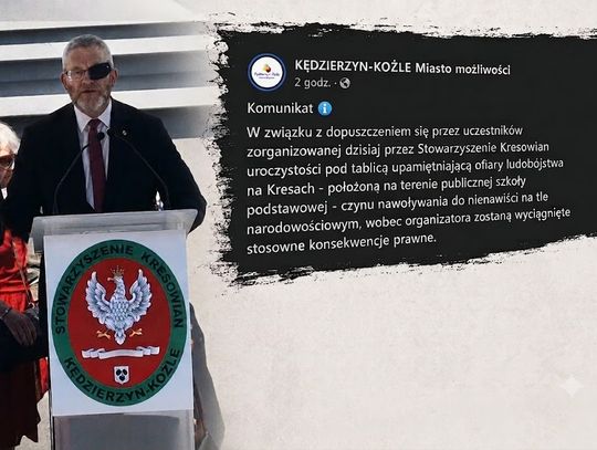 Kontrowersje po uroczystościach z udziałem Grzegorza Brauna w Kędzierzynie-Koźlu. Miasto reaguje i zapowiada kroki prawne
