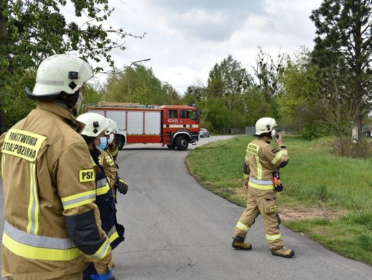 W Kłodnicy miał lądować śmigłowiec, ale zawrócił. Pierwsi pomogli strażacy