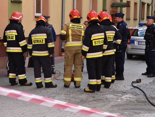 W mieszkaniu rozszczelniła się butla z gazem. Interweniowali strażacy