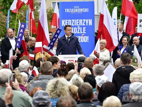 Wiec poparcia dla Rafała Trzaskowskiego przed drugą turą wyborów prezydenckich. Już w czwartek w Parku Pojednania