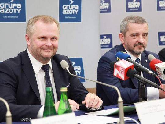 Wspólna konferencja nowych prezesów Grupy Azoty i Grupy Azoty ZAK w Kędzierzynie-Koźlu