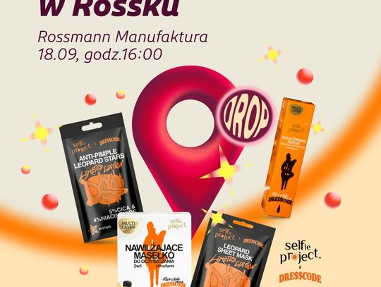 Wyjątkowy DROP w Rossmannie: Selfie Project x DRE$$CODE