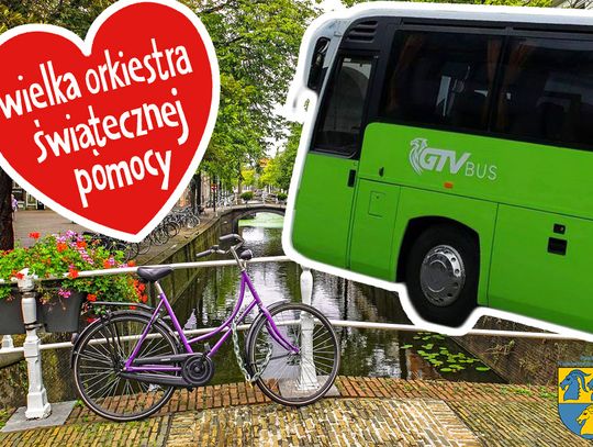 Wylicytuj Amsterdam na weekend! Aukcja starostwa i GTV Bus dla Wielkiej Orkiestry Świątecznej Pomocy
