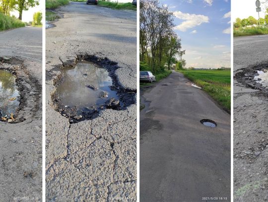 Z ulicy Głównej w Dębowej wreszcie znikną wszystkie dziury. Starostwo przymierza się do remontu