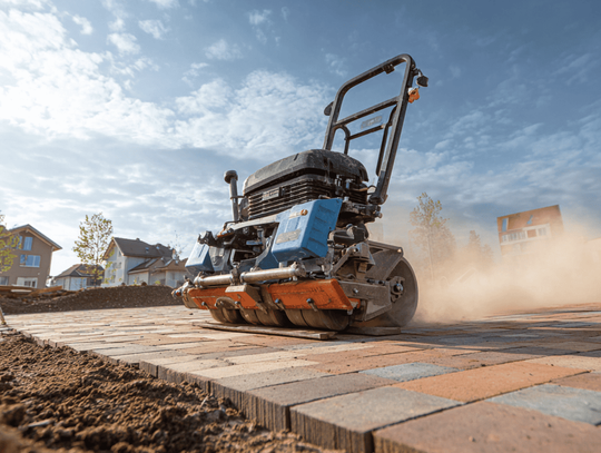 Zagęszczarka – niezastąpione narzędzie przy pracach ziemnych i budowlanych