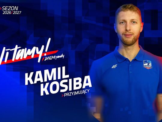 ZAKSA ma nowego przyjmującego. Do drużyny dołączył Kamil Kosiba
