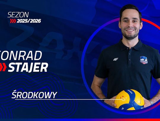 ZAKSA ma nowego środkowego. Do zespołu dołączył Konrad Stajer
