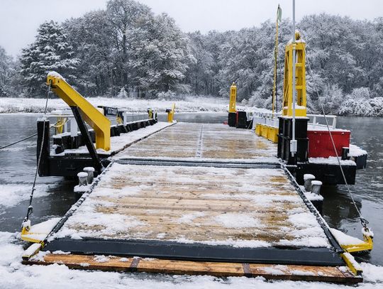 Zamknięto przeprawę promową Mechnica - Zdzieszowice