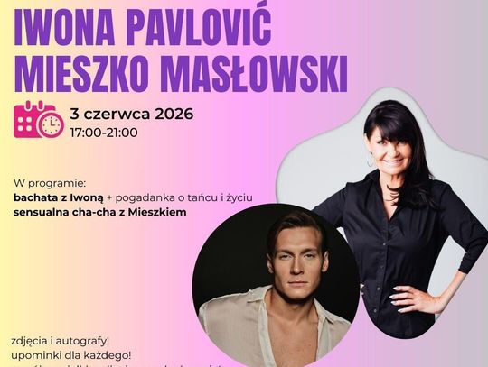 Zatańcz z gwiazdami w Hotelu Hugo. Iwona Pavlović i Mieszko Masłowski poprowadzą warsztaty
