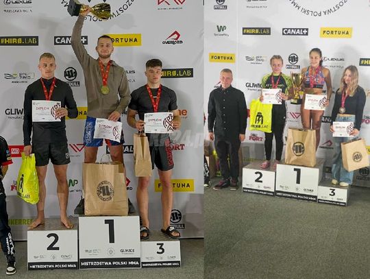 Zawodnicy z Kędzierzyna-Koźla z medalami na Mistrzostwach Polski MMA 2025