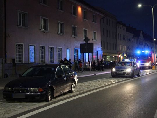 Zderzenie opla z BMW w centrum Kędzierzyna-Koźla