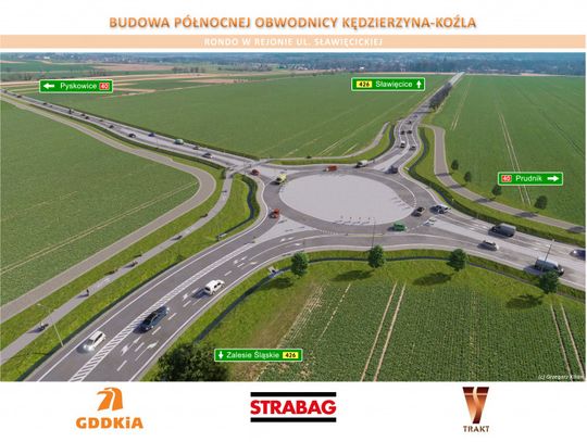 Zielone światło dla budowy obwodnicy północnej Kędzierzyna-Koźla. Wkrótce rozpoczęcie prac