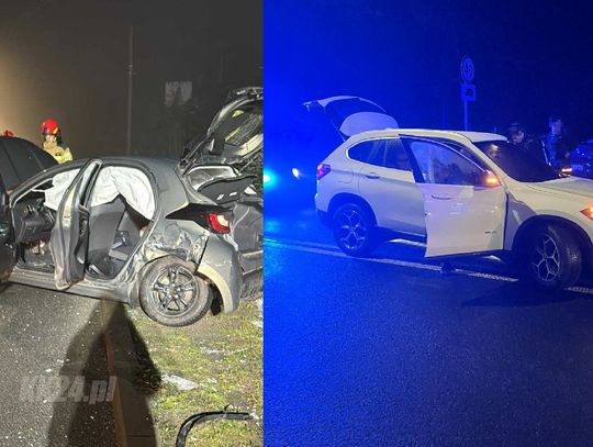 Zjechał na przeciwległy pas ruchu i doprowadził do czołówki. Obywatel Ukrainy wydmuchał ponad dwa promile