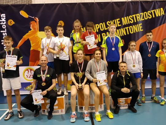Złote medale badmintonowych Mistrzostw Polski szkół dla Kędzierzyna-Koźla. ZDJĘCIA