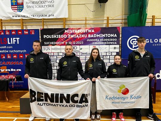 Złoto i brąz wywalczone przez Karola Budnego na Mistrzostwach Polskiego Związku Badmintona Juniorów Młodszych i Młodzieżowców