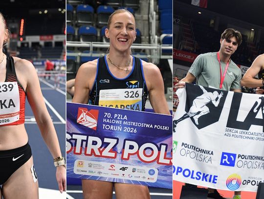 Złoto Ligarskiej, srebra Sielskiej i Bujaka na Halowych Mistrzostwach Polski w Toruniu