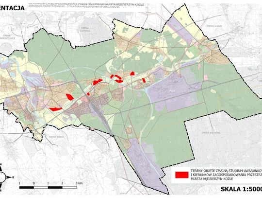 Zmiany w planach dotyczące działek w różnych częściach Kędzierzyna-Koźla. Mieszkańcy mogą składać wnioski