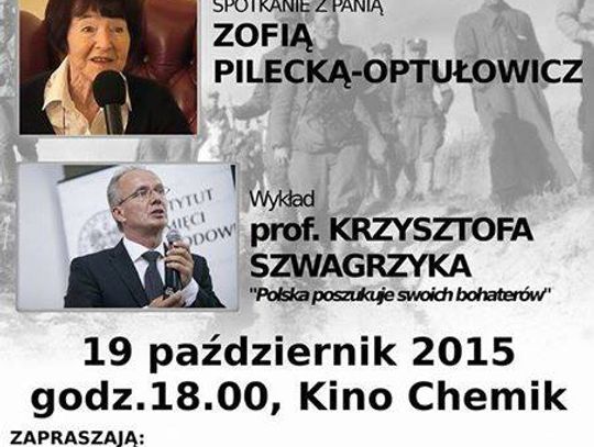 Znany historyk i córka rotmistrza Pileckiego przyjadą jutro do Kędzierzyna-Koźla