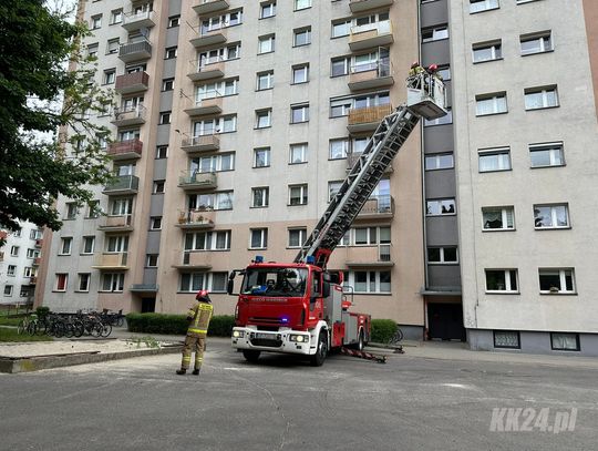 Życie młodej kobiety mogło być zagrożone. Służby interweniowały w Śródmieściu