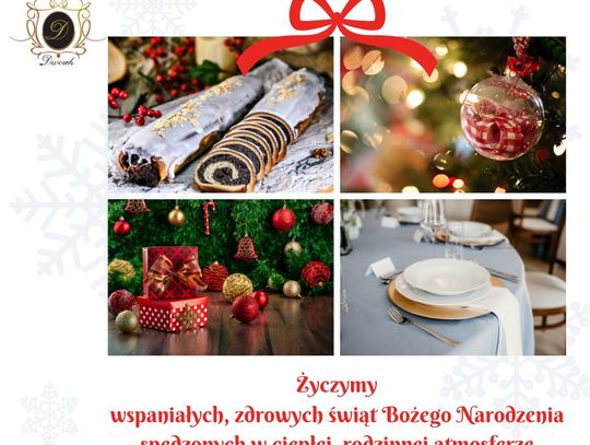Życzenia bożonarodzeniowe i noworoczne firmy Dworek Komorno dla Czytelników KK24.pl