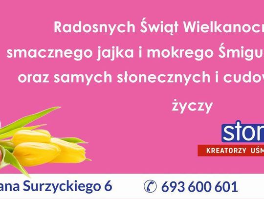 Życzenia Wielkanocne Stomatologia Cybulscy dla Czytelników KK24.pl