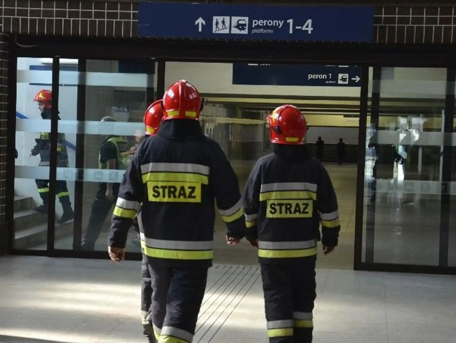 Alarm pożarowy na dworcu kolejowym w Kędzierzynie. Interweniowała straż pożarna