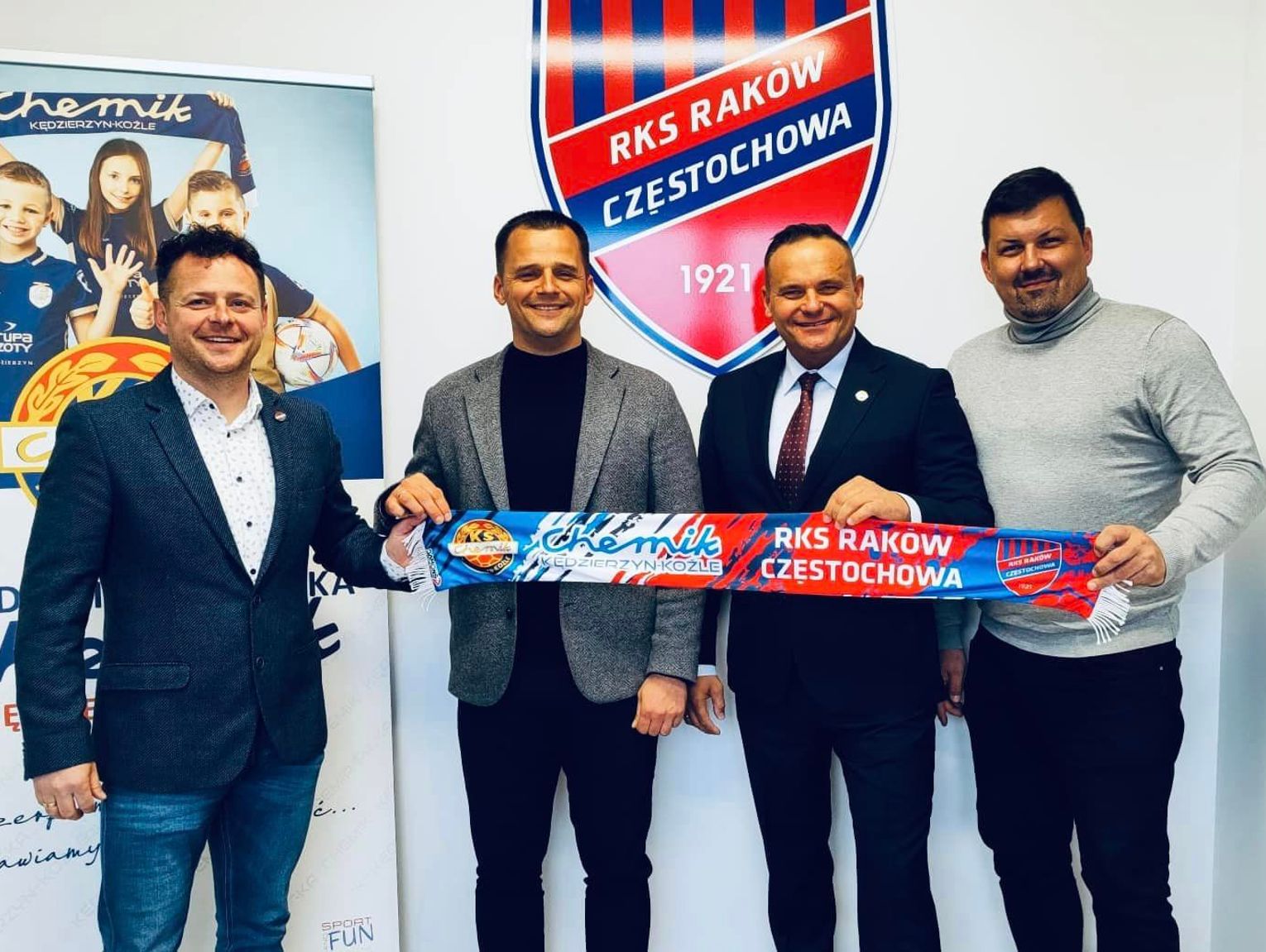 Chemik Kędzierzyn-Koźle wspólnie z Rakowem Częstochowa. Podpisano umowę