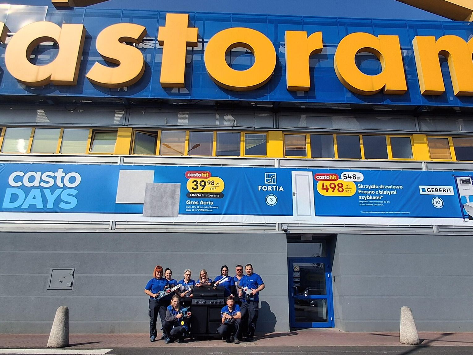 Darmowe kiełbaski, wojskowa grochówka i pokazy elektronarzędzi. Castorama zaprasza w sobotę na grillowy piknik