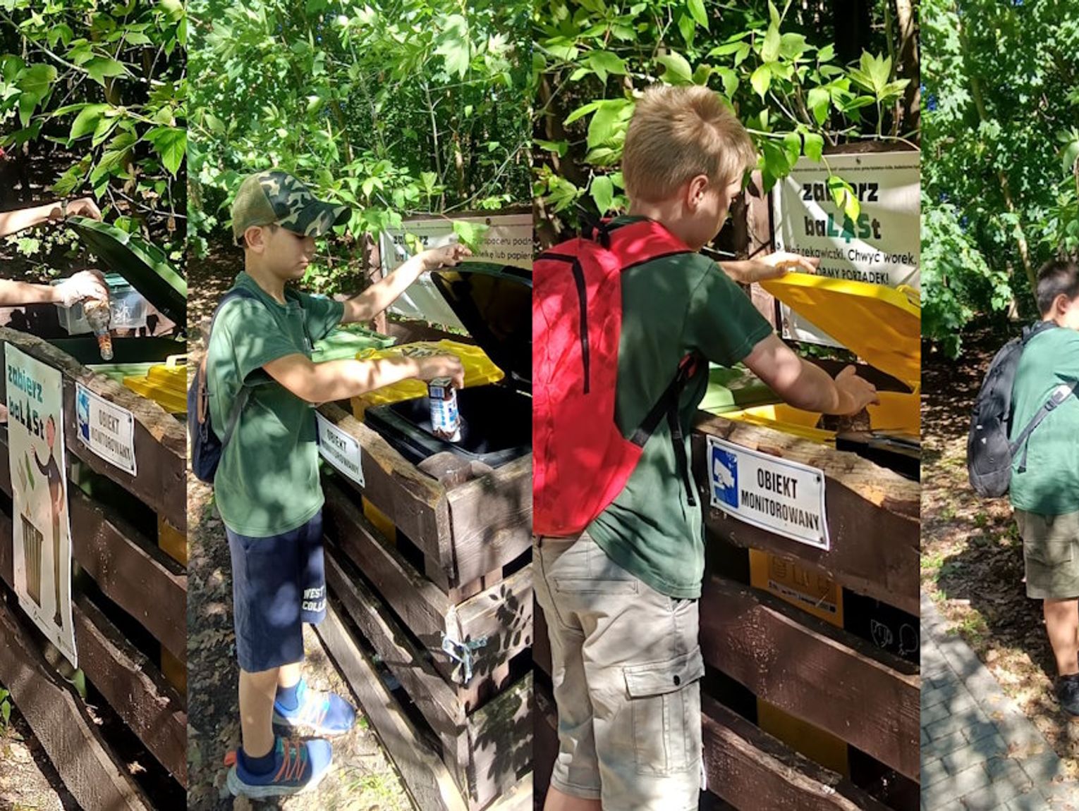 Harcerze na straży zieleni. Młodzi kędzierzynianie w wolnym czasie wysprzątali las