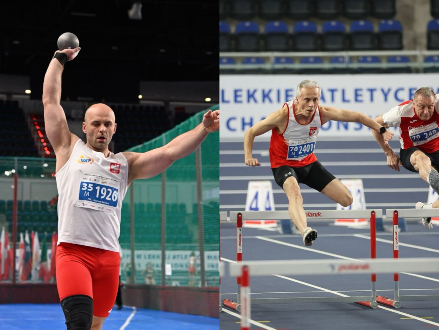 Henryk Szymura i Mariusz Gałązka złotymi medalistami lekkoatletycznych Mistrzostw Europy mastersów