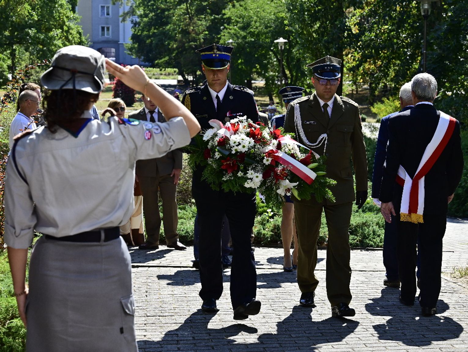 Hołd ofiarom wojny. W Kędzierzynie-Koźlu upamiętniono 86. rocznicę wybuchu II Wojny Światowej