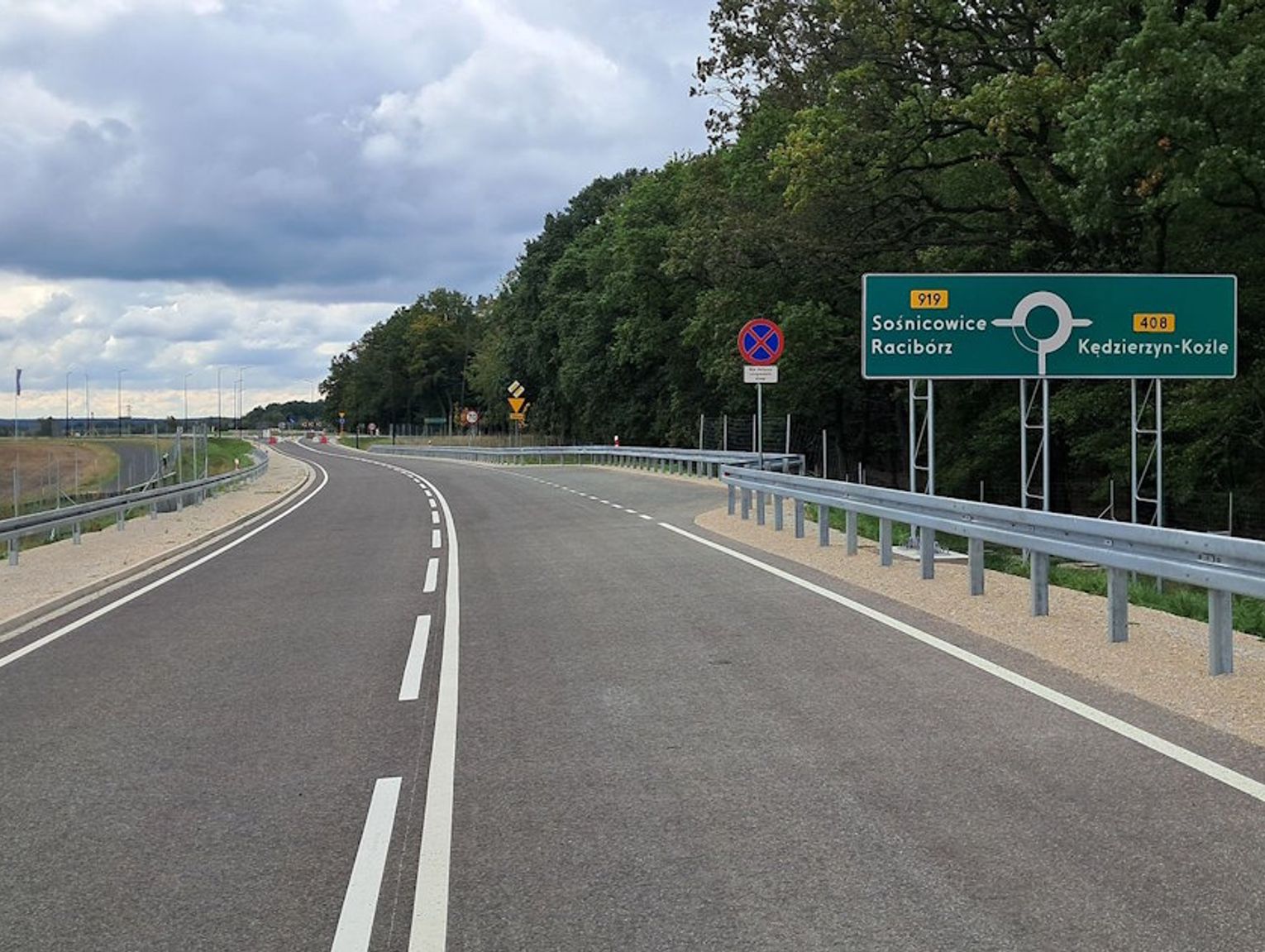 Jutro otwarcie obwodnicy Sośnicowic. Droga nr 408 po stronie województwa śląskiego zmieni przebieg