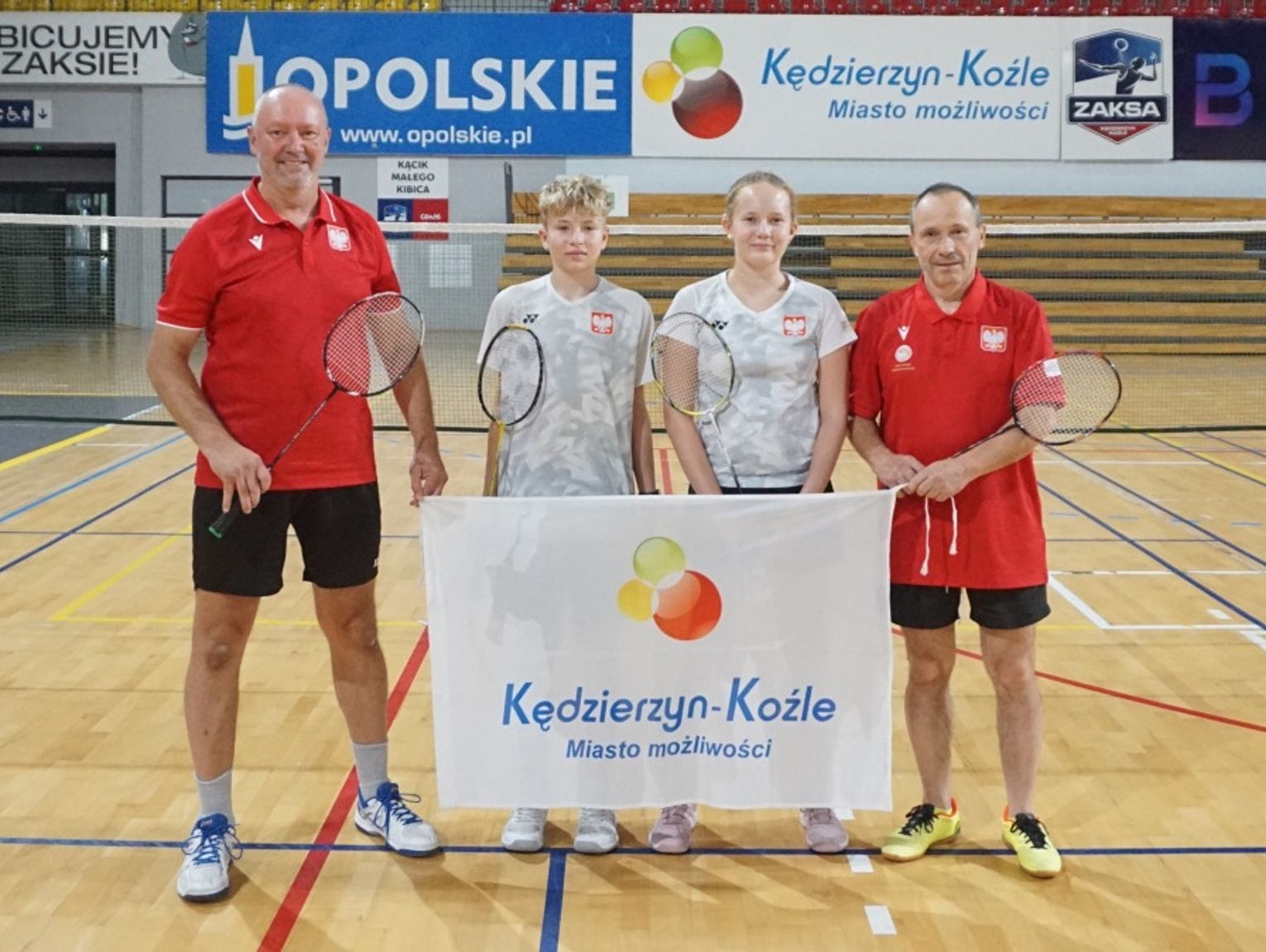 Kędzierzynianie w polskiej kadrze badmintona niesłyszących. Trenowali przed wyjazdem na igrzyska
