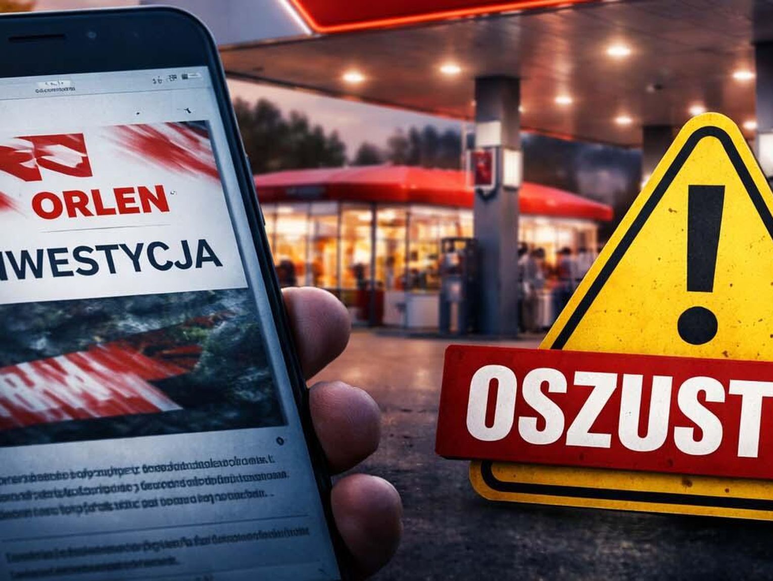 Kobieta była przekonana, ze zarobi na akcjach Orlenu. Reklama była oszustwem. Straciła 3 tysiące