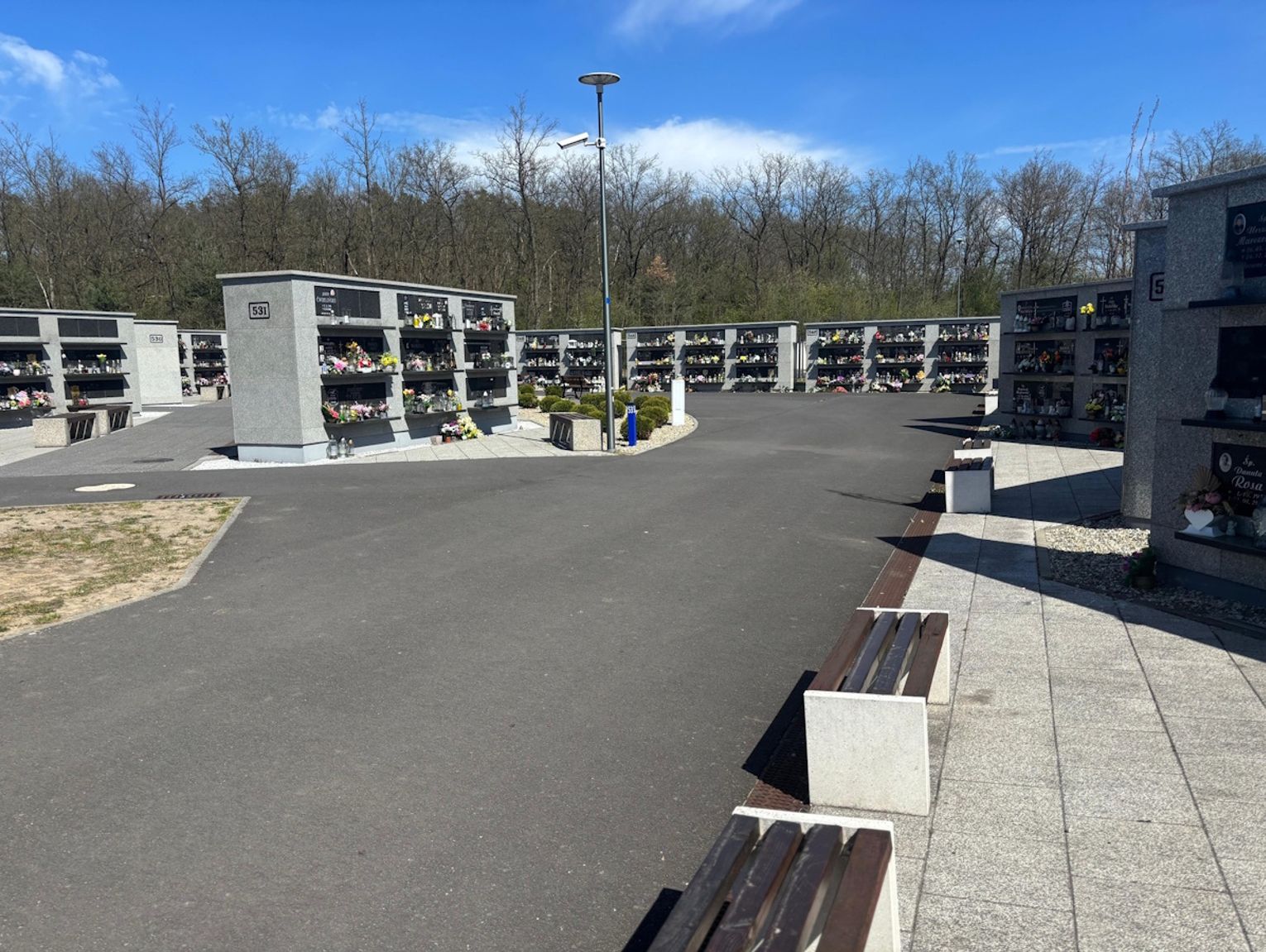 Kolumbarium na cmentarzu Kuźniczka zostanie rozbudowane. Przybędzie około 300 dodatkowych nisz