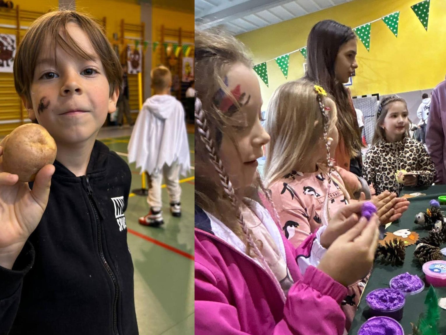 Jesienny chłód nie ostudził gorącej atmosfery w szkole. Święto Pieczonego Ziemniaka w „Jedynce”