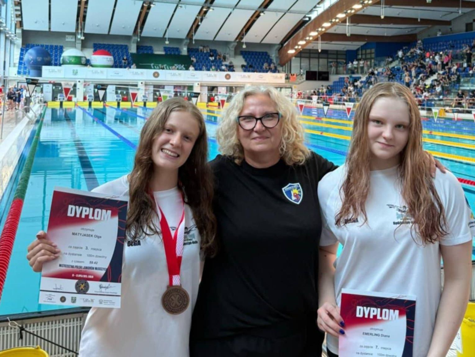Młodzi pływacy z Kędzierzyna-Koźla z sukcesami na Mistrzostwach Polski Juniorów
