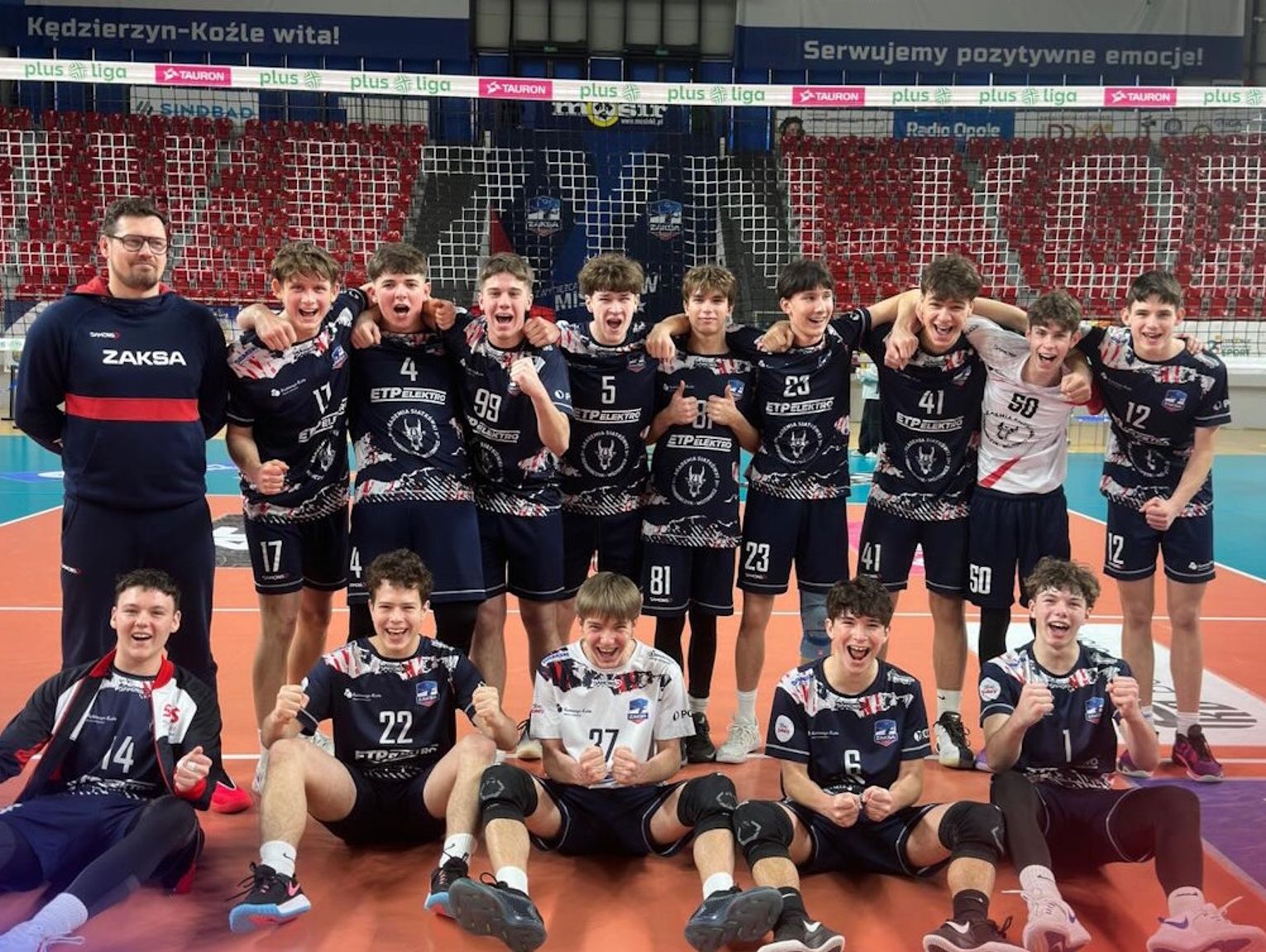 Młodzi siatkarze z Kędzierzyna-Koźla wywalczyli awans do ćwierćfinału Mistrzostw Polski