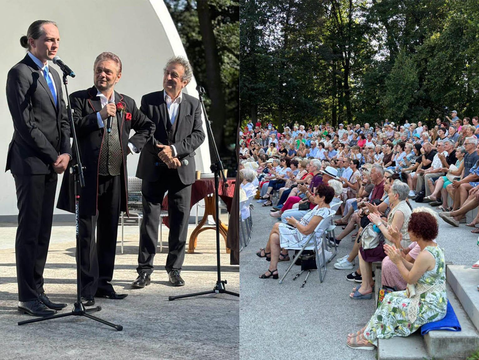 Niezwykły wieczór z kulturą żydowską w kozielskiej muszli koncertowej. Publiczność jak zawsze dopisała